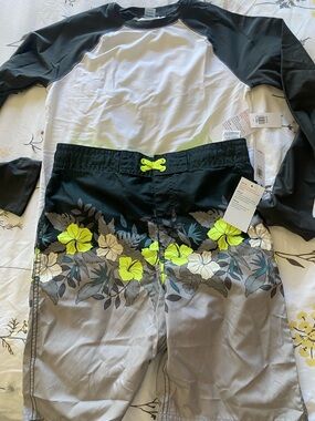 NEW Old Navy, Cat & Jack, Zella, Nautica, Gerry, Hurley Swim Shorts and shirts